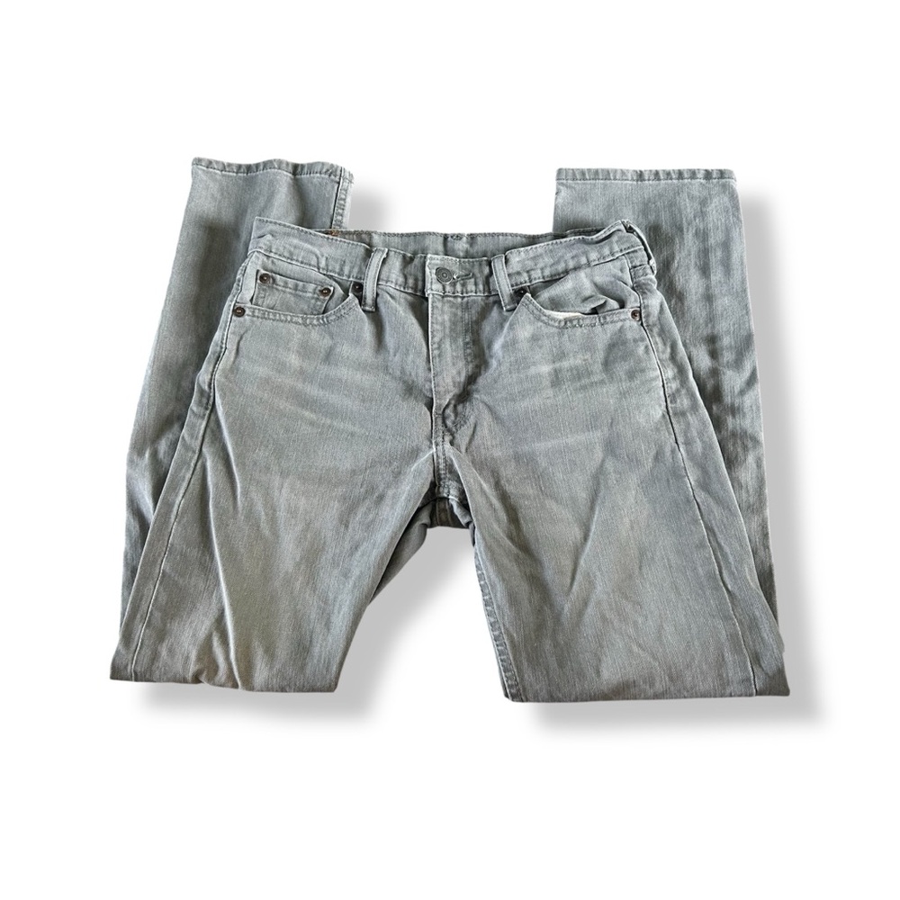 [Levi’s] Gray Straight Leg Jeans W30 L30